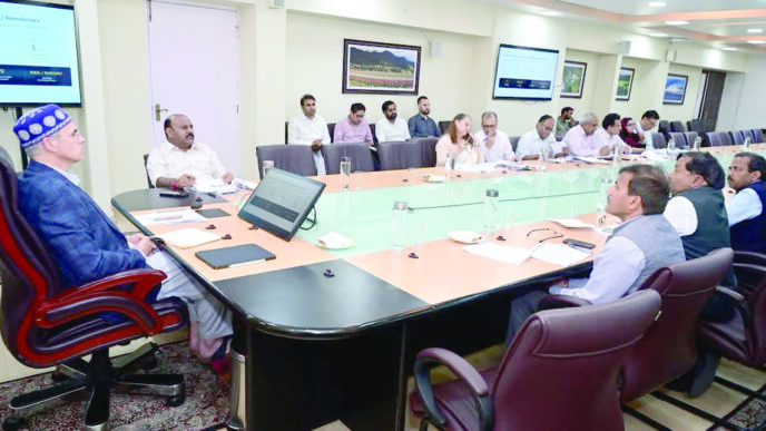 CM Omar stresses timely completion of rural road projects